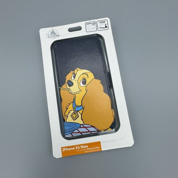 NIP Disney Parks D-Tech Lady & The Tramp iPhone XS Folio Case Spaghetti Dinner - Picture 2 of 10
